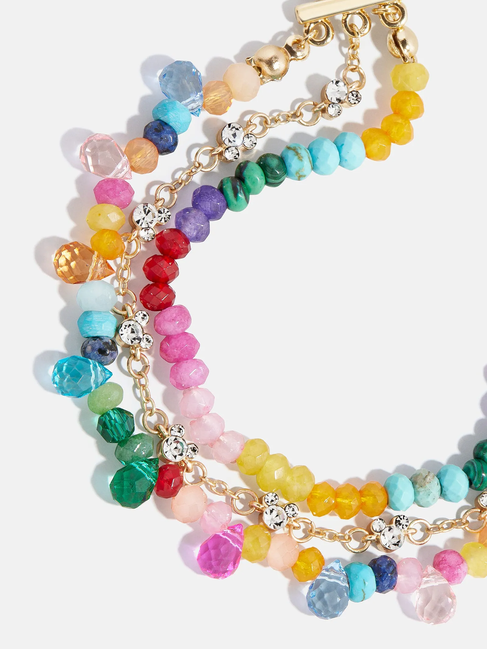 Disney Mickey Mouse Semi-Precious Layered Bracelet - Multi sold by BaubleBar product image thumbnail 3