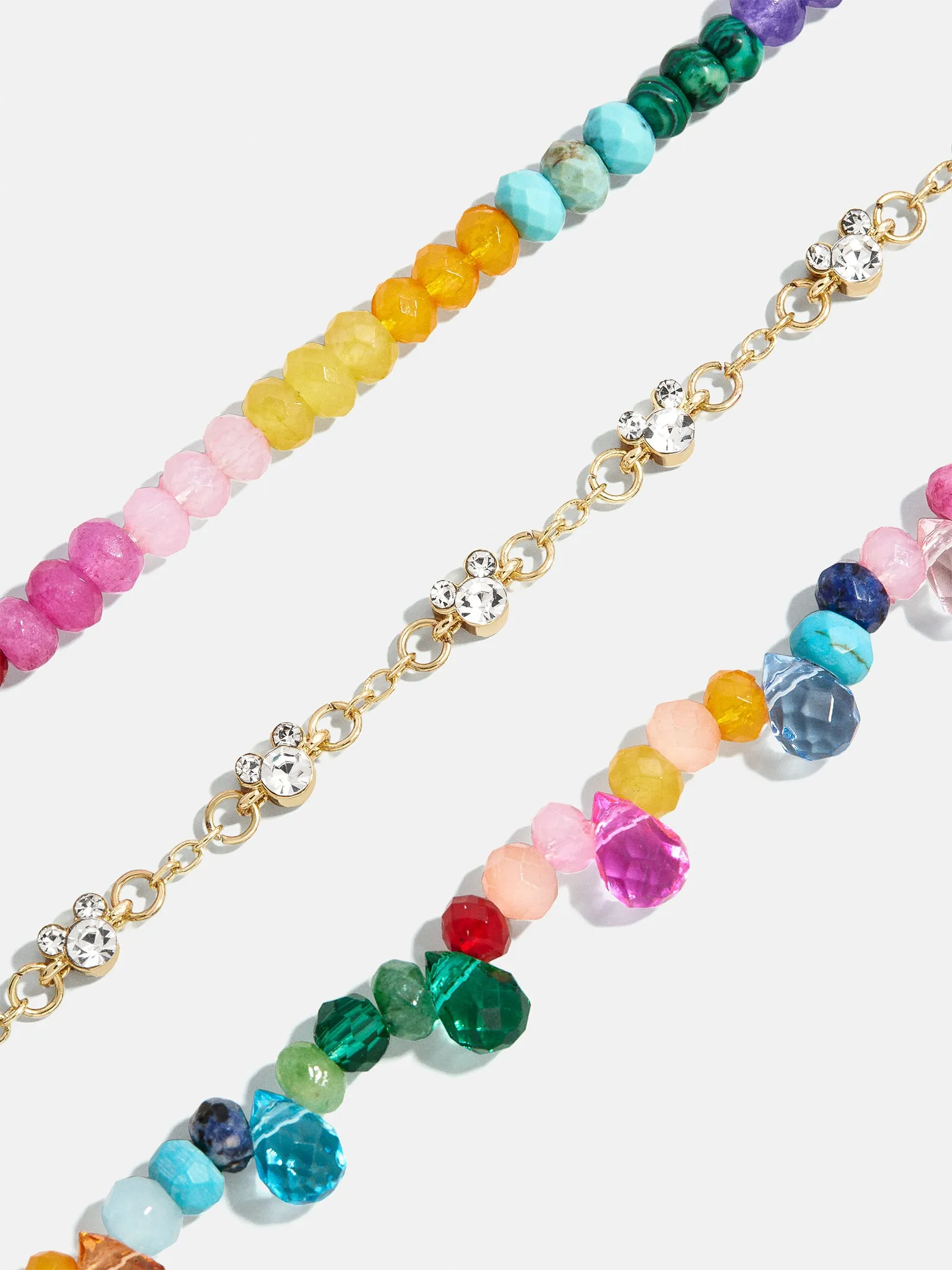 Disney Mickey Mouse Semi-Precious Layered Bracelet - Multi sold by BaubleBar product image thumbnail 5