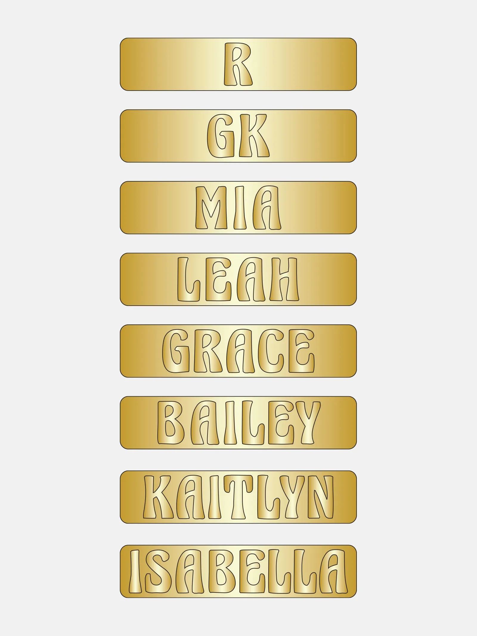 18K Gold Cigar Band Custom Ring - Gold sold by BaubleBar product image thumbnail 4