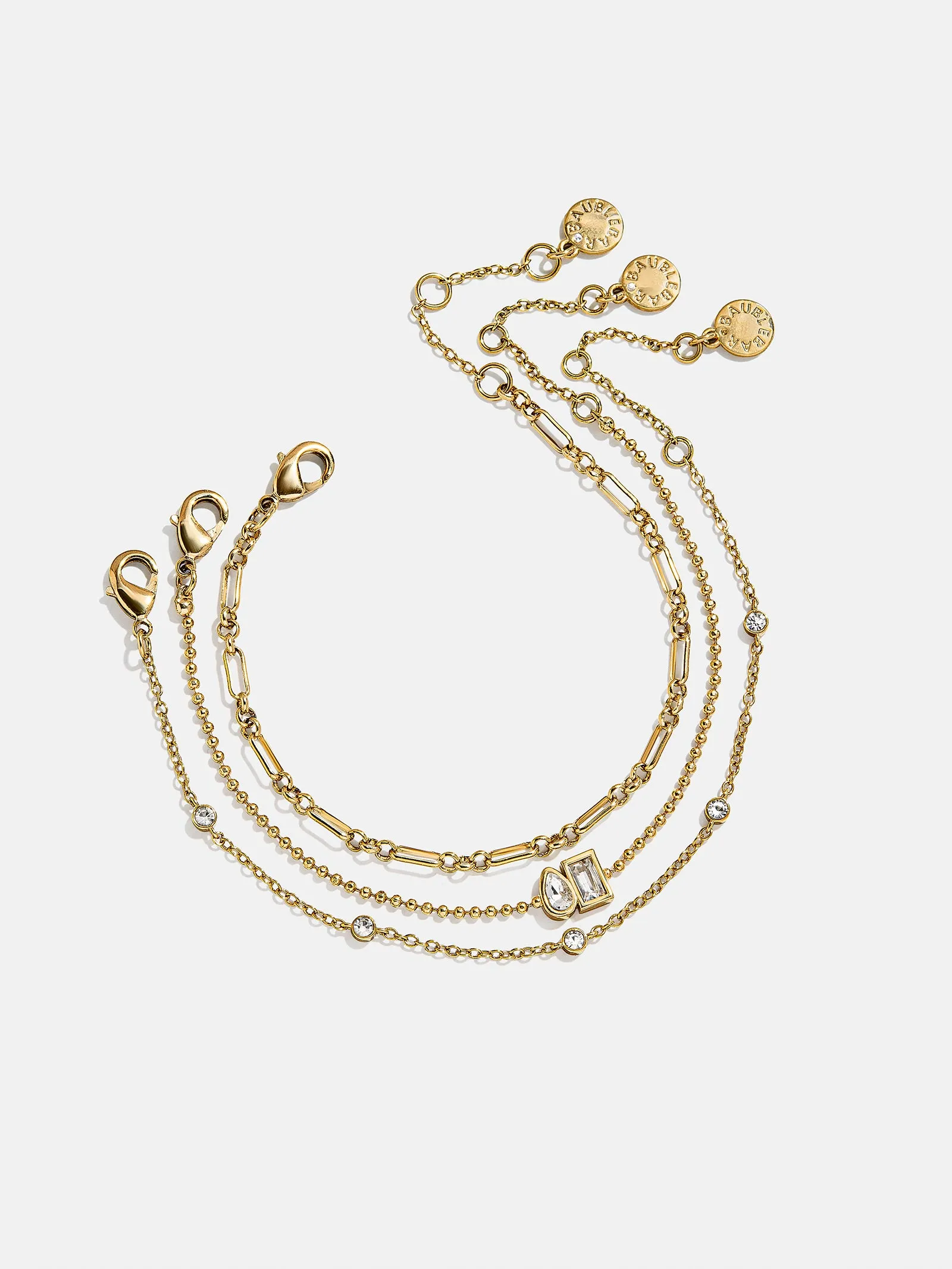 Cosette Waterproof Bracelet Set - Cosette Waterproof Bracelet Set sold by BaubleBar product image thumbnail 4