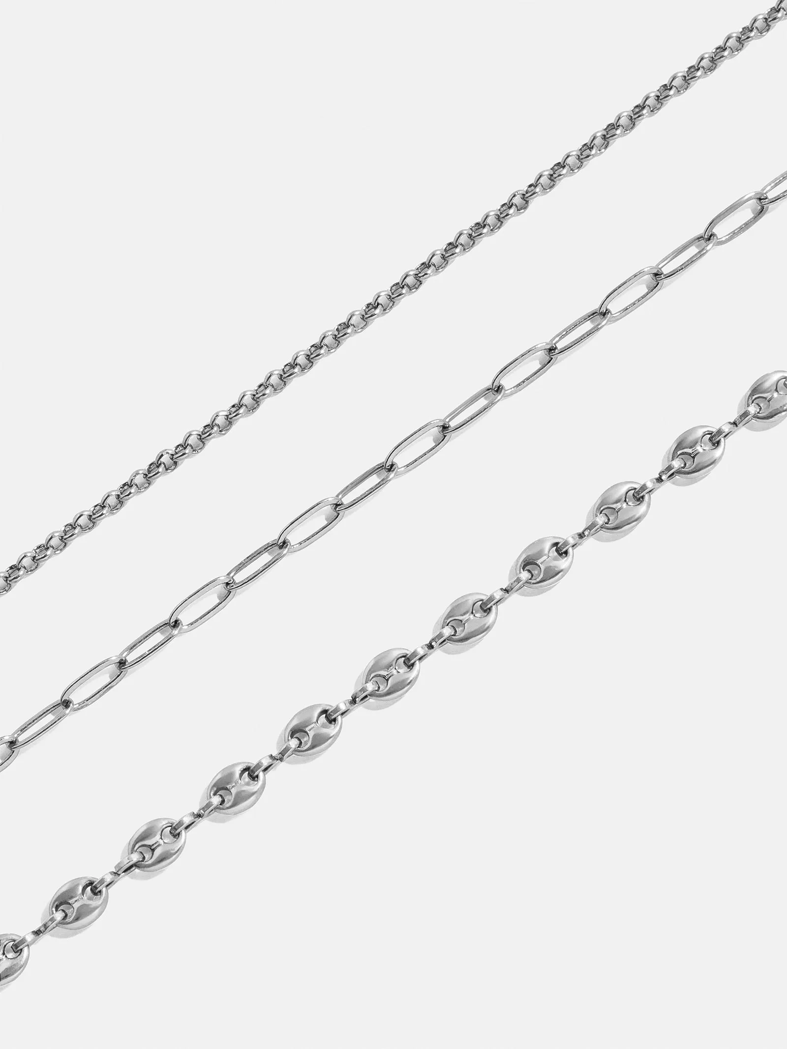 Taylor Waterproof Necklace Set - Silver sold by BaubleBar product image thumbnail 4