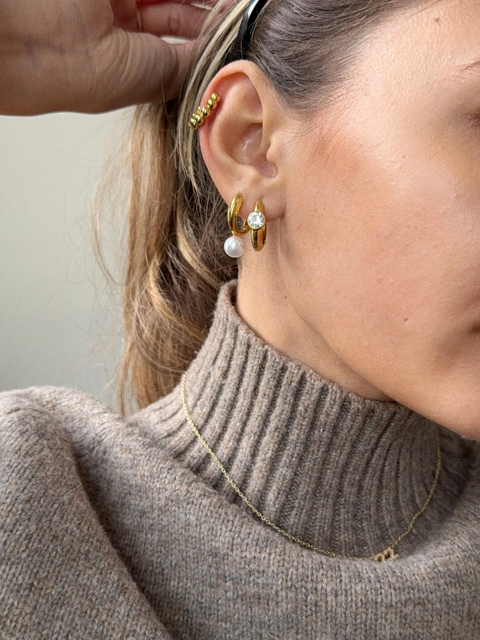 Tess Waterproof Earring Set - Tess Waterproof Earring Set sold by BaubleBar product image thumbnail 2