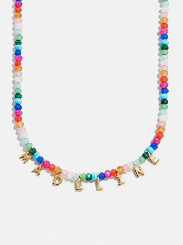Mini Semi-Precious Custom Necklace - Multi sold by BaubleBar