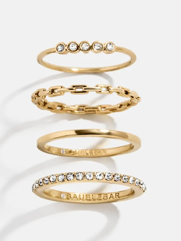 Camille Waterproof Ring Set - Camille Waterproof Ring Set sold by BaubleBar