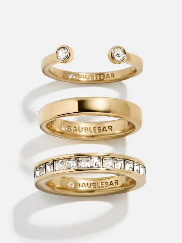 Vera Waterproof Ring Set - Vera Waterproof Ring Set sold by BaubleBar