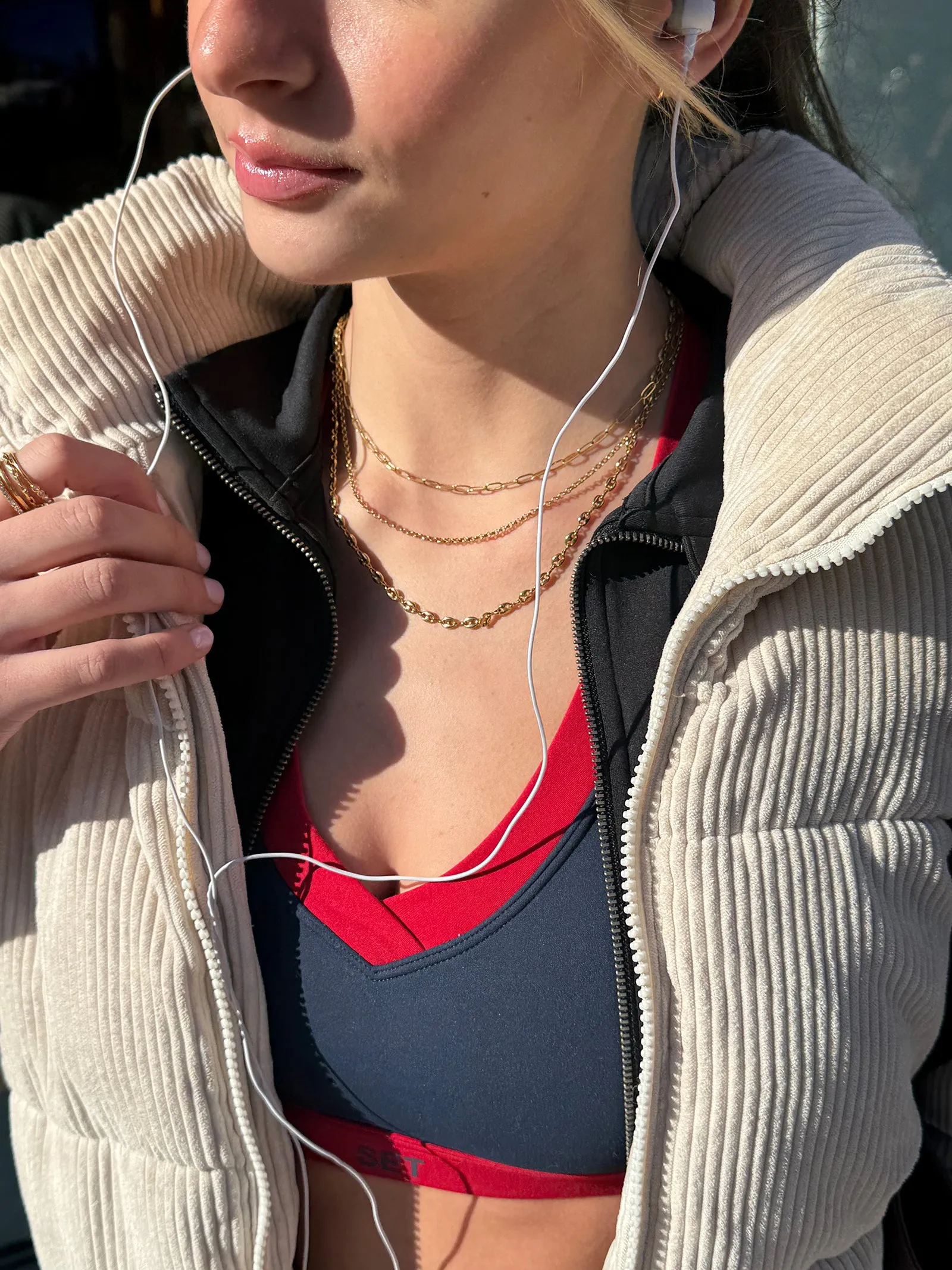 Taylor Waterproof Necklace Set - Gold sold by BaubleBar product image thumbnail 2