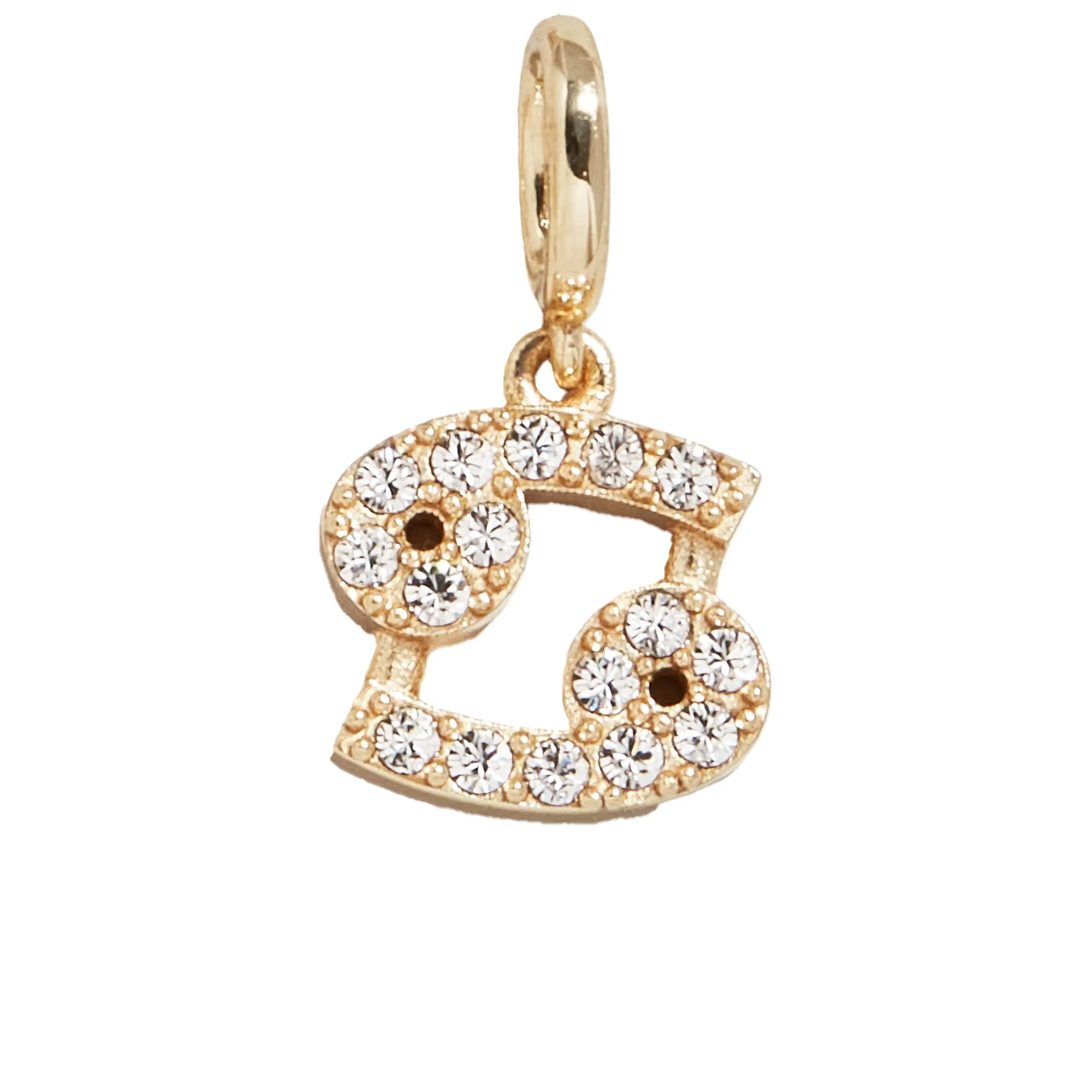 Pavé Zodiac Symbol Cluster Charm - Cancer sold by BaubleBar