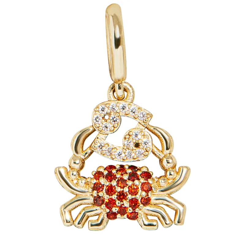 Pavé Zodiac Cluster Charm - Cancer sold by BaubleBar