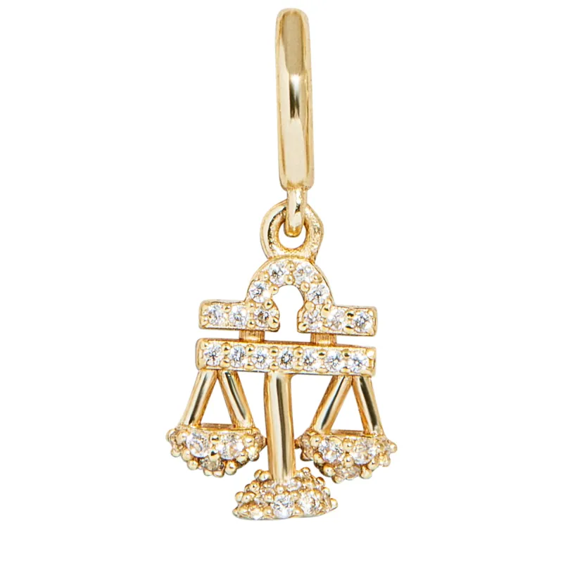 Pavé Zodiac Cluster Charm - Libra sold by BaubleBar