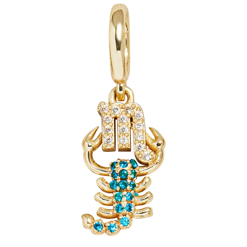 Pavé Zodiac Cluster Charm - Scorpio sold by BaubleBar