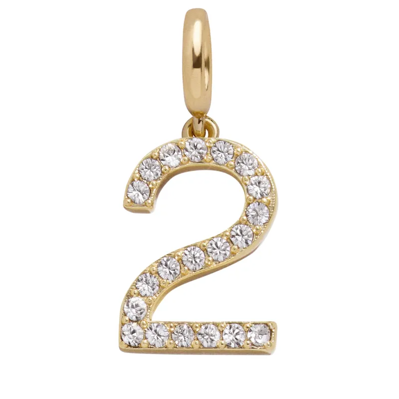 Pavé Number Cluster Charm - 2 made by BaubleBar