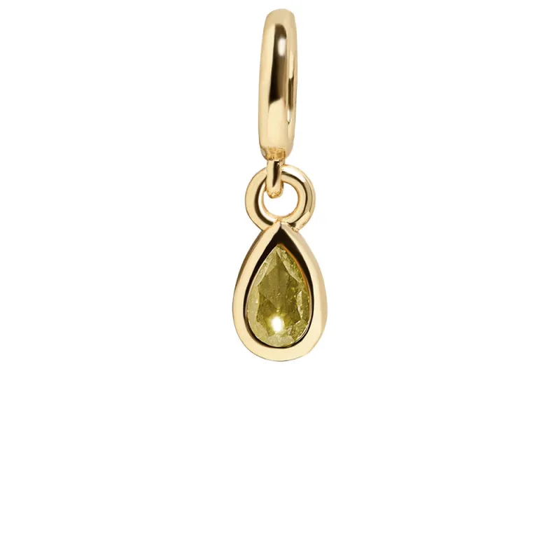 Birthstone Cluster Charm - Peridot/Gold sold by BaubleBar