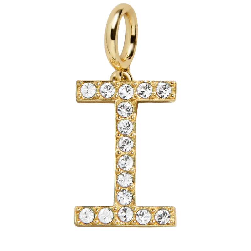 Pavé Initial Cluster Charm - I sold by BaubleBar