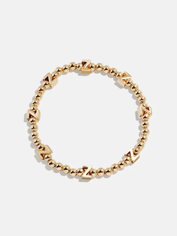 Gold Repeating Initial Pisa Bracelet - Z sold by BaubleBar
