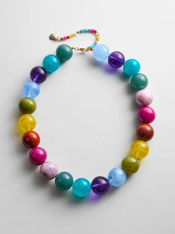 Jane Beaded Necklace - Multi sold by BaubleBar