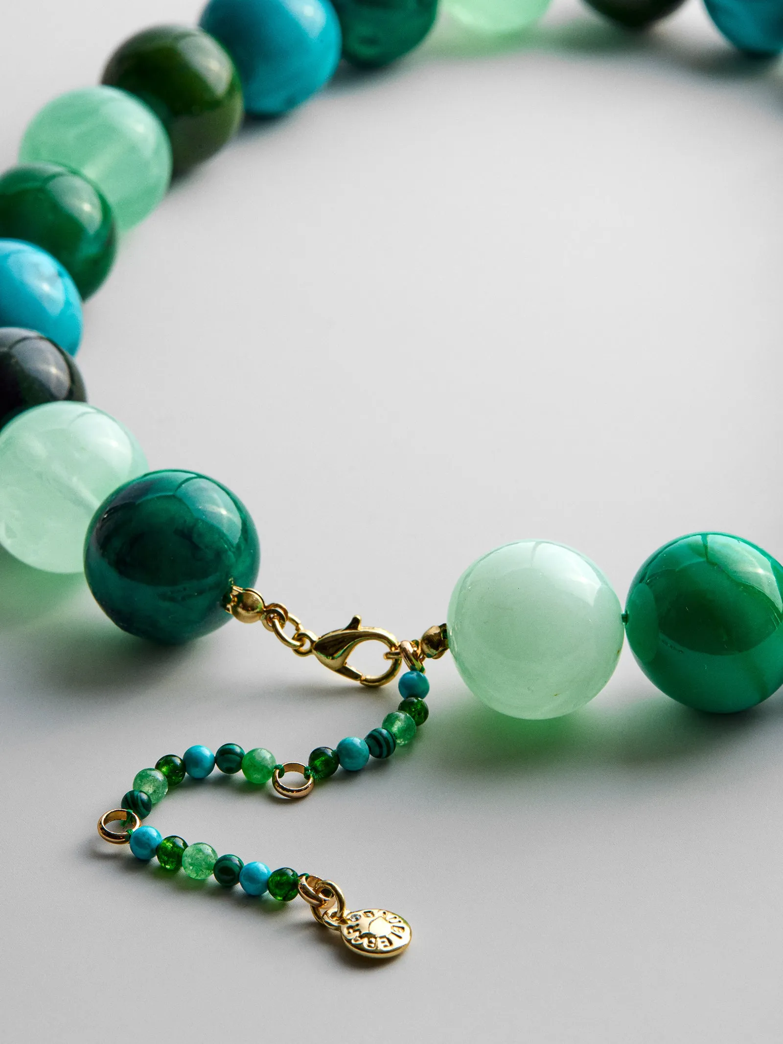 Jane Beaded Necklace - Blue Multi sold by BaubleBar product image thumbnail 4