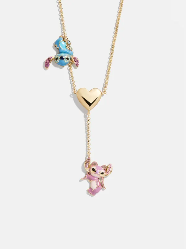 Disney Lilo & Stitch Dynamic Duo Lariat Necklace - Disney Stitch made by BaubleBar