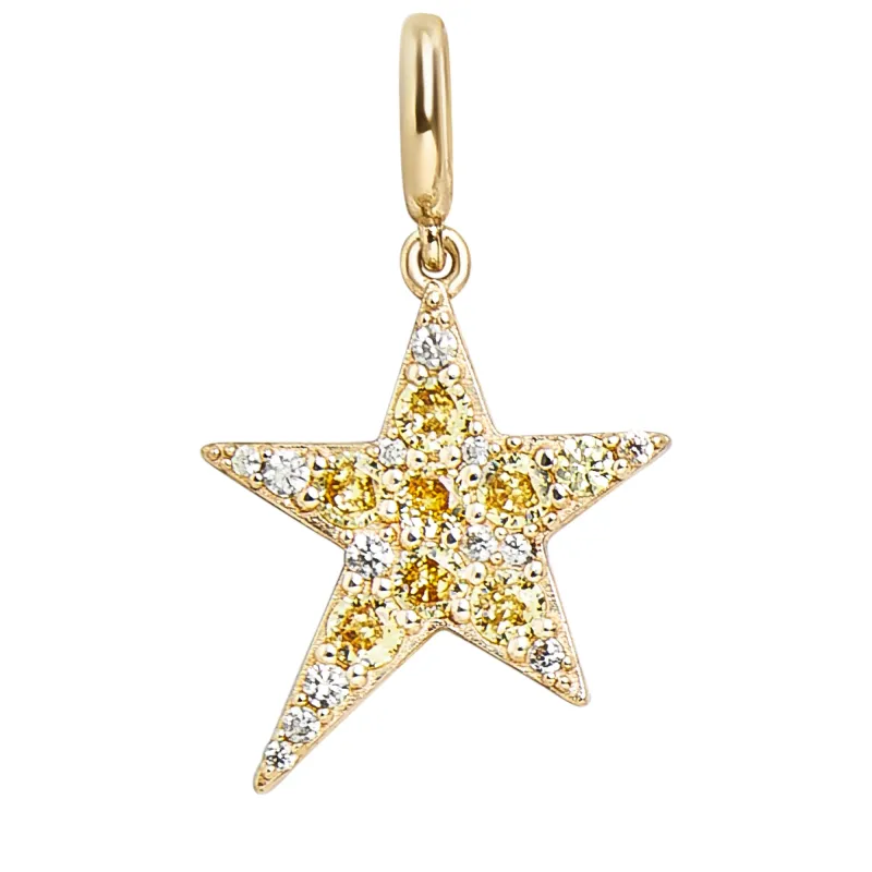 Just For Fun Cluster Charm - Pave Star sold by BaubleBar
