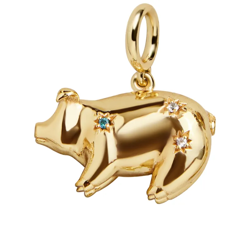 Just For Fun Cluster Charm - Piggie sold by BaubleBar