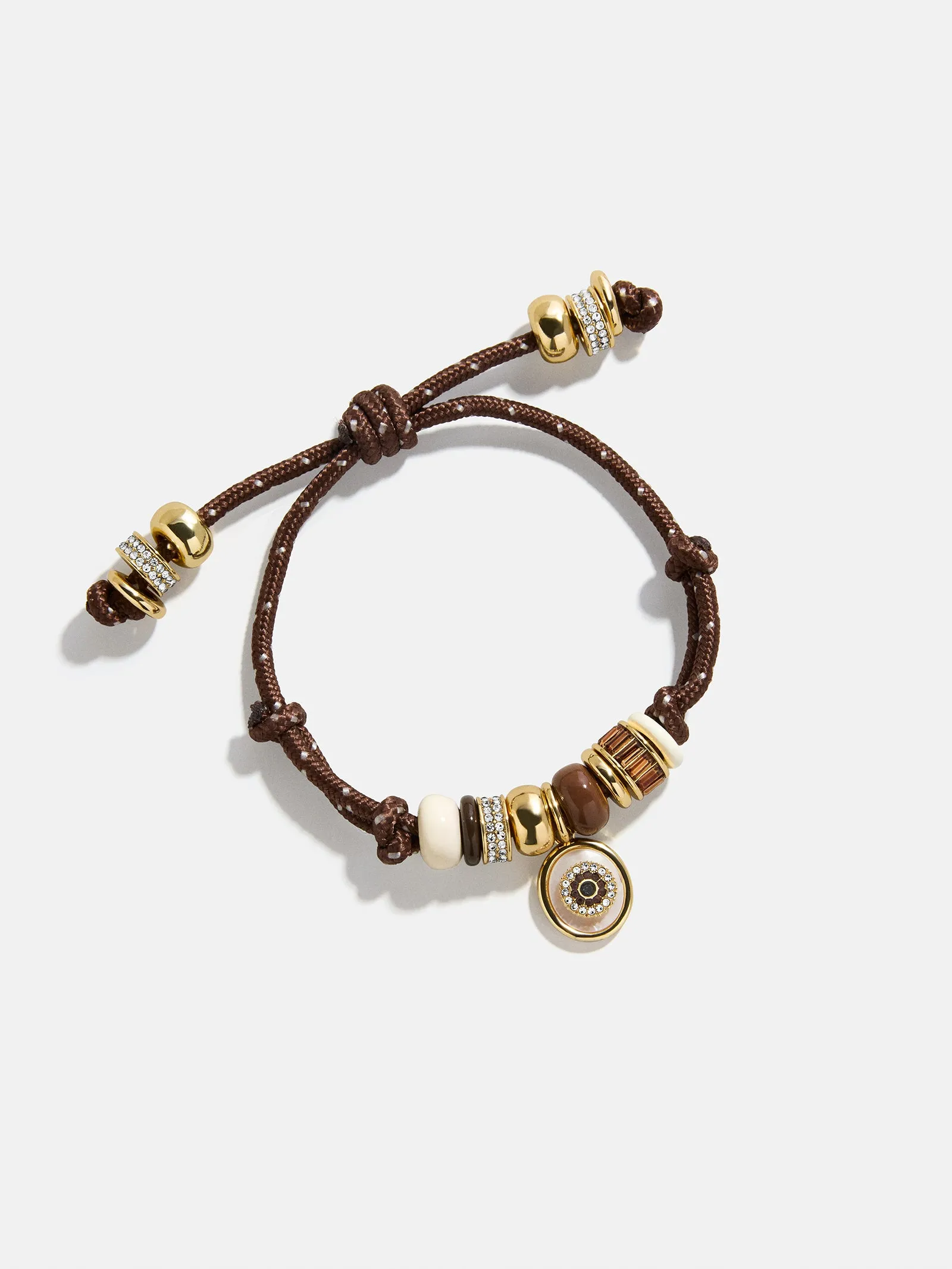 Eye Candy Evil Eye Paracord Bracelet - Brown sold by BaubleBar product image thumbnail 3
