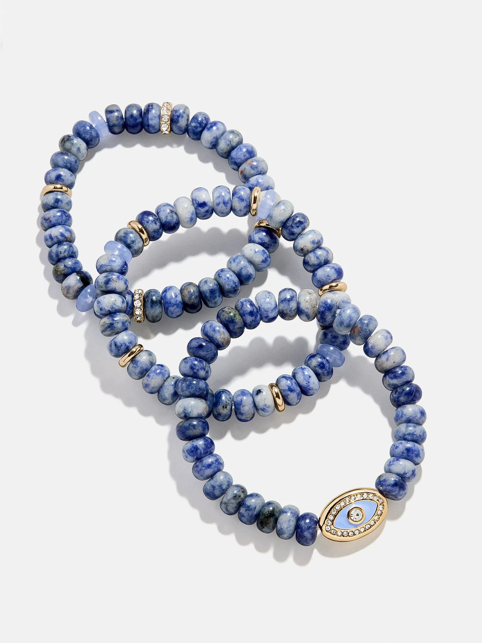 Energy Aligned Evil Eye Bracelet Set - Blue sold by BaubleBar product image thumbnail 4