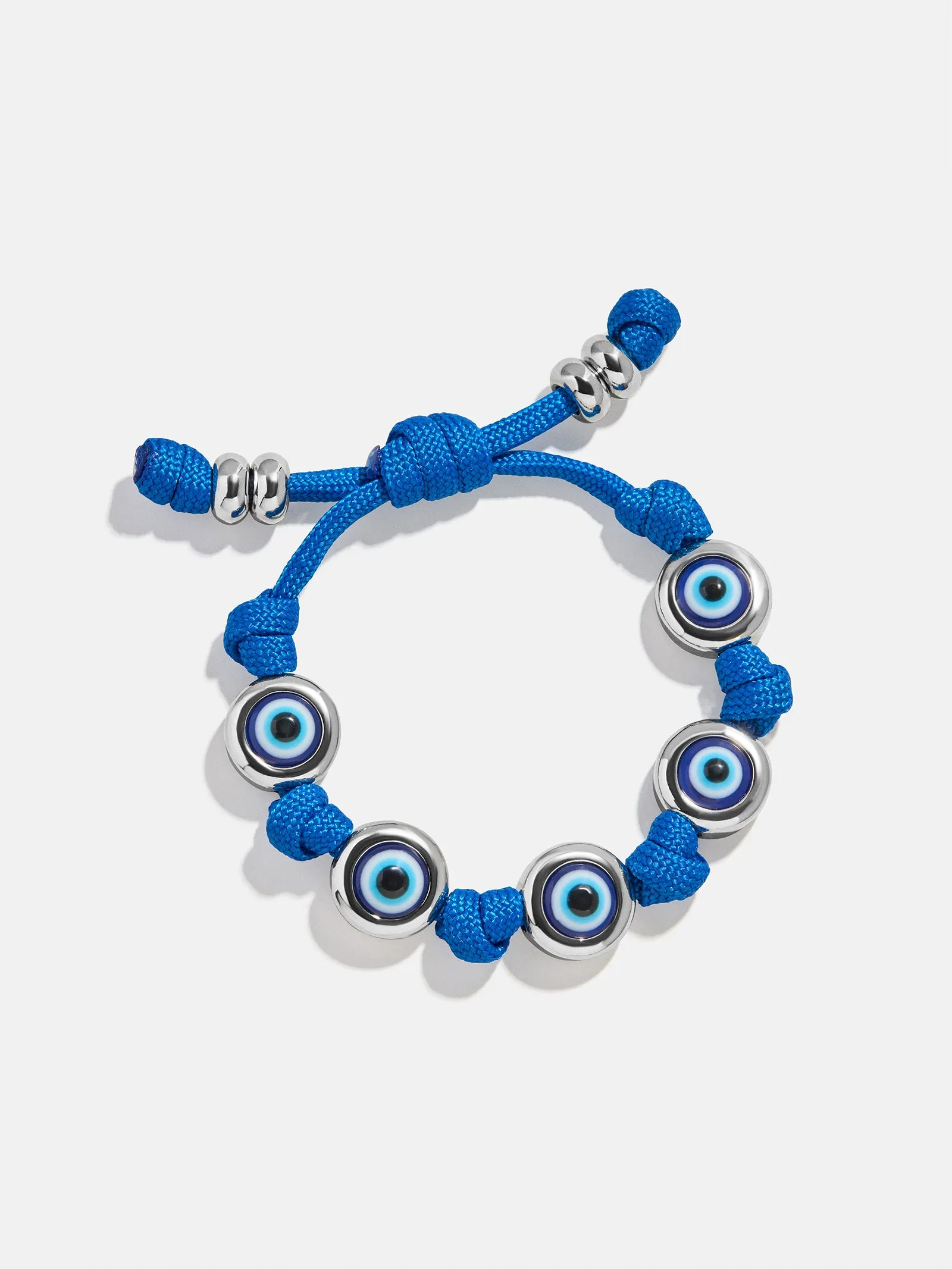 Eyes Open Evil Eye Paracord Bracelet - Blue sold by BaubleBar product image thumbnail 3