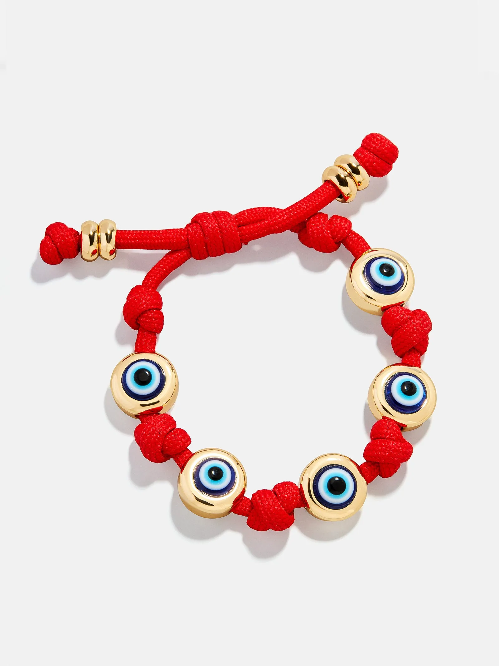 Eyes Open Evil Eye Paracord Bracelet - Red sold by BaubleBar product image thumbnail 3
