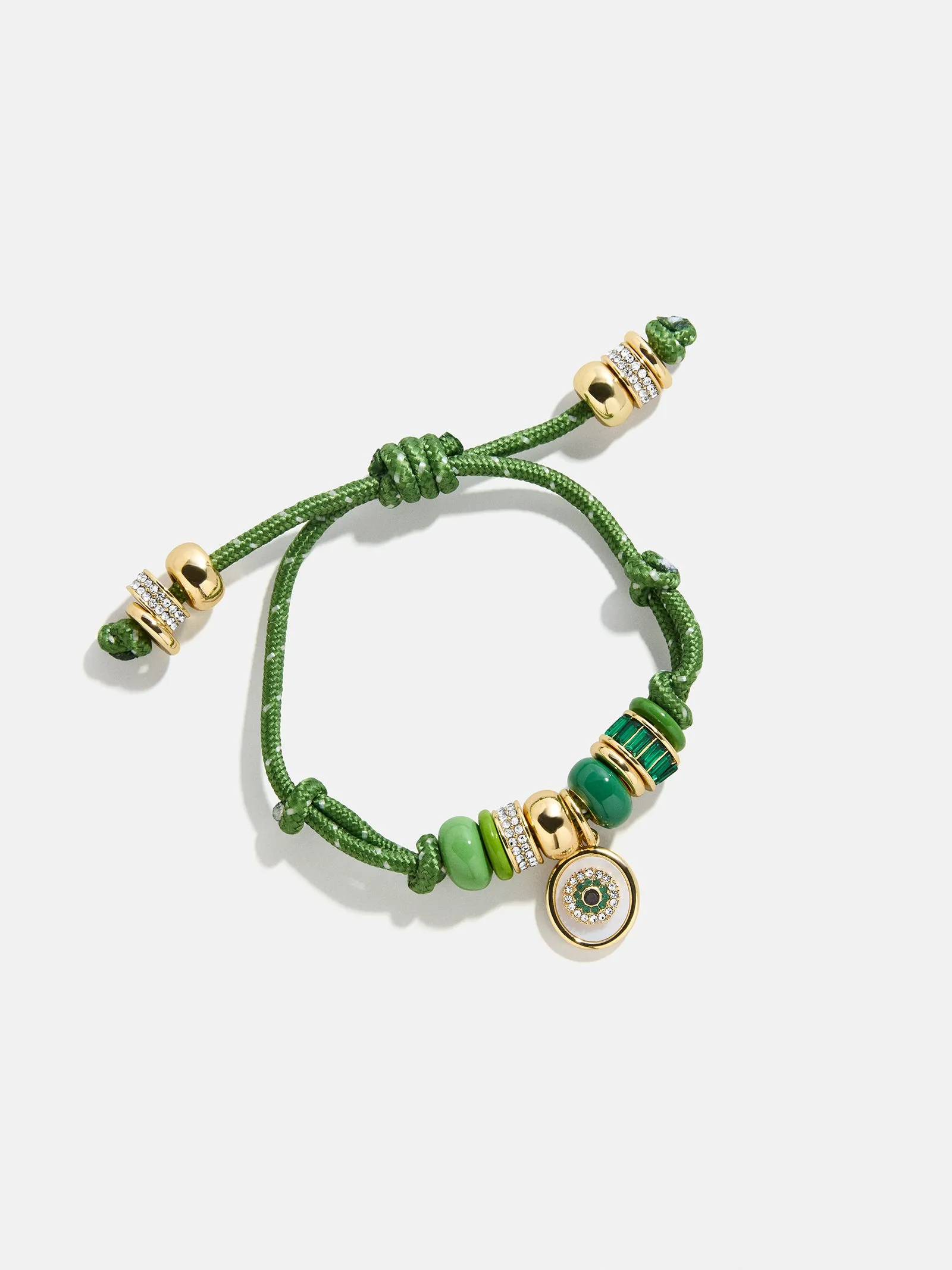 Eye Candy Evil Eye Paracord Bracelet - Green sold by BaubleBar product image thumbnail 3