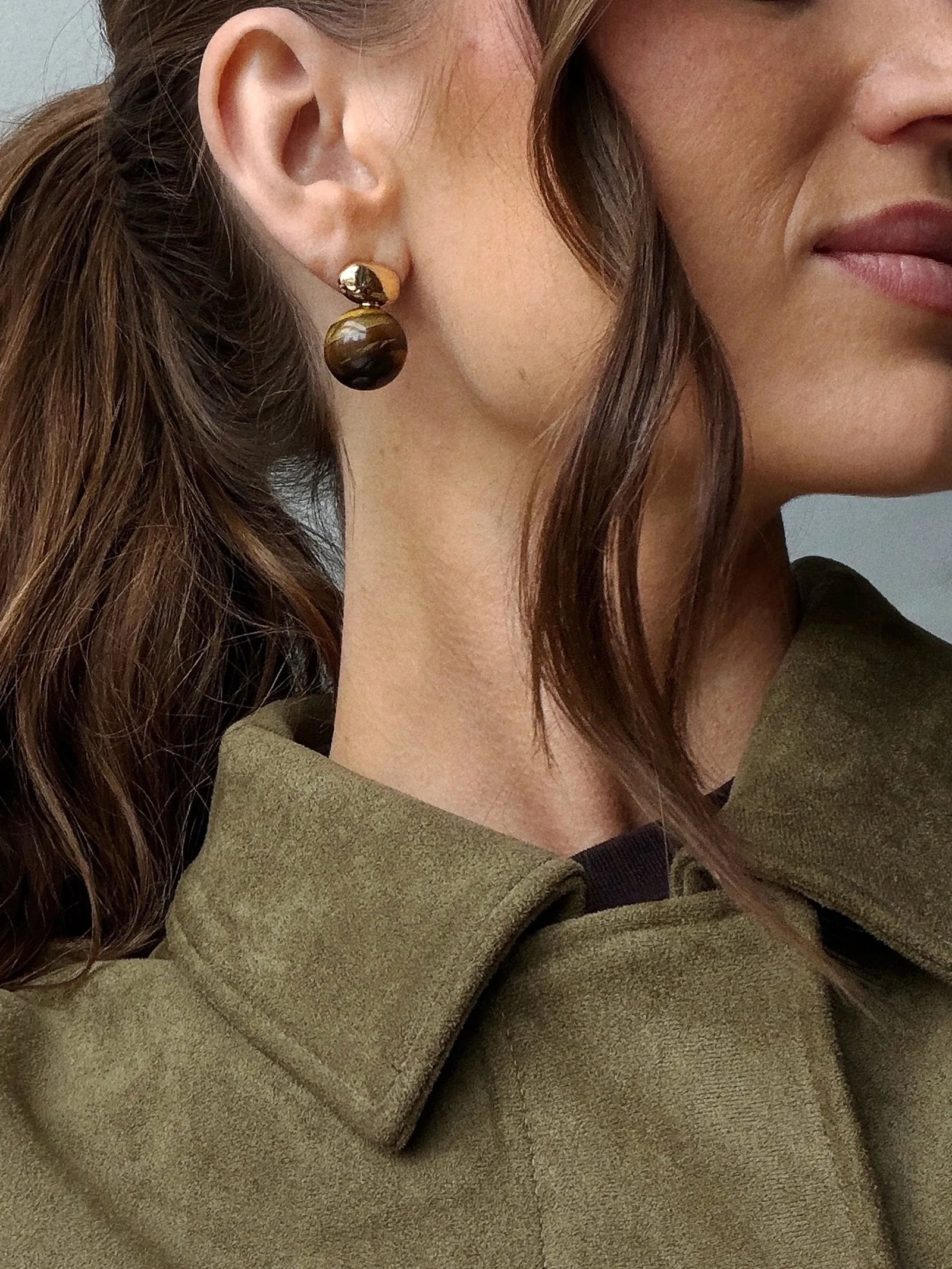 Nat Stud Earrings - Nat Stud Earrings sold by BaubleBar product image thumbnail 2