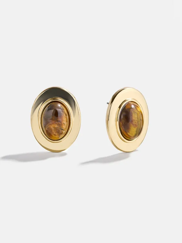 Samira Gold Stud Earrings - Samira Gold Stud Earrings sold by BaubleBar