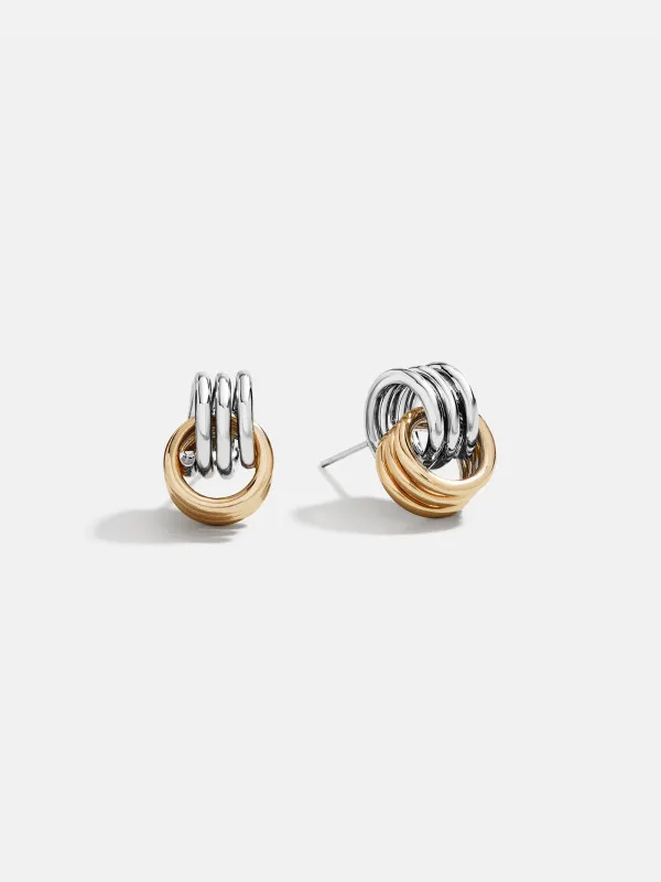 Shiloh Earrings - Gold/Silver sold by BaubleBar