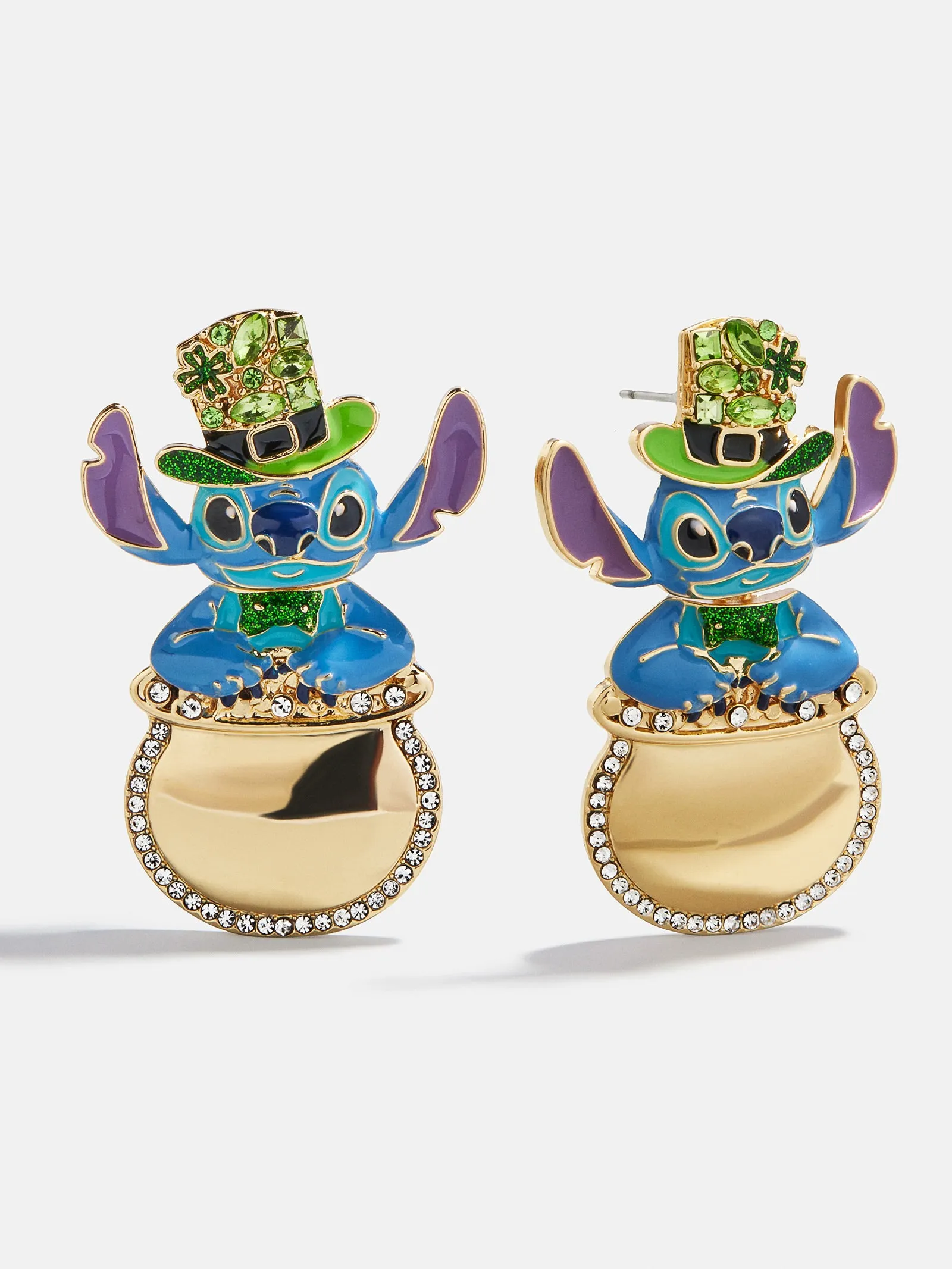 Disney Stitch St. Patrick’s Day Earrings - Stitch sold by BaubleBar