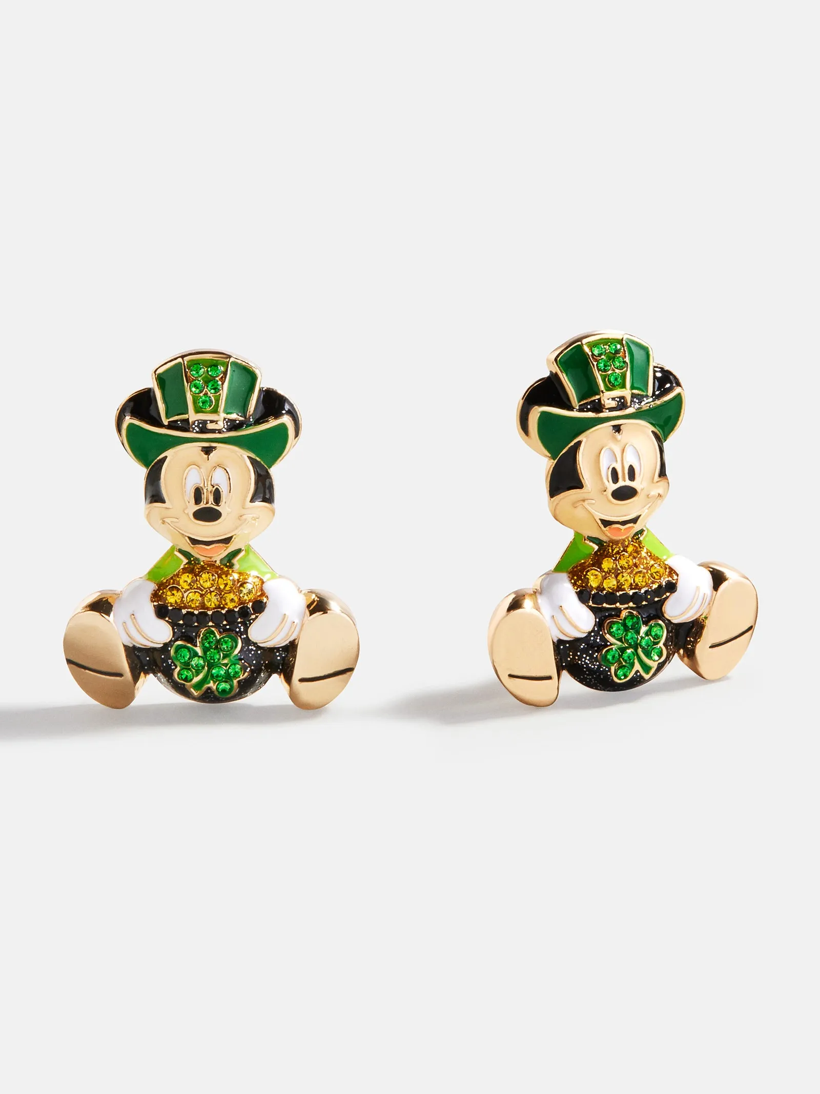 Disney Mickey Mouse St. Patrick’s Day Earrings - Mickey Mouse sold by BaubleBar