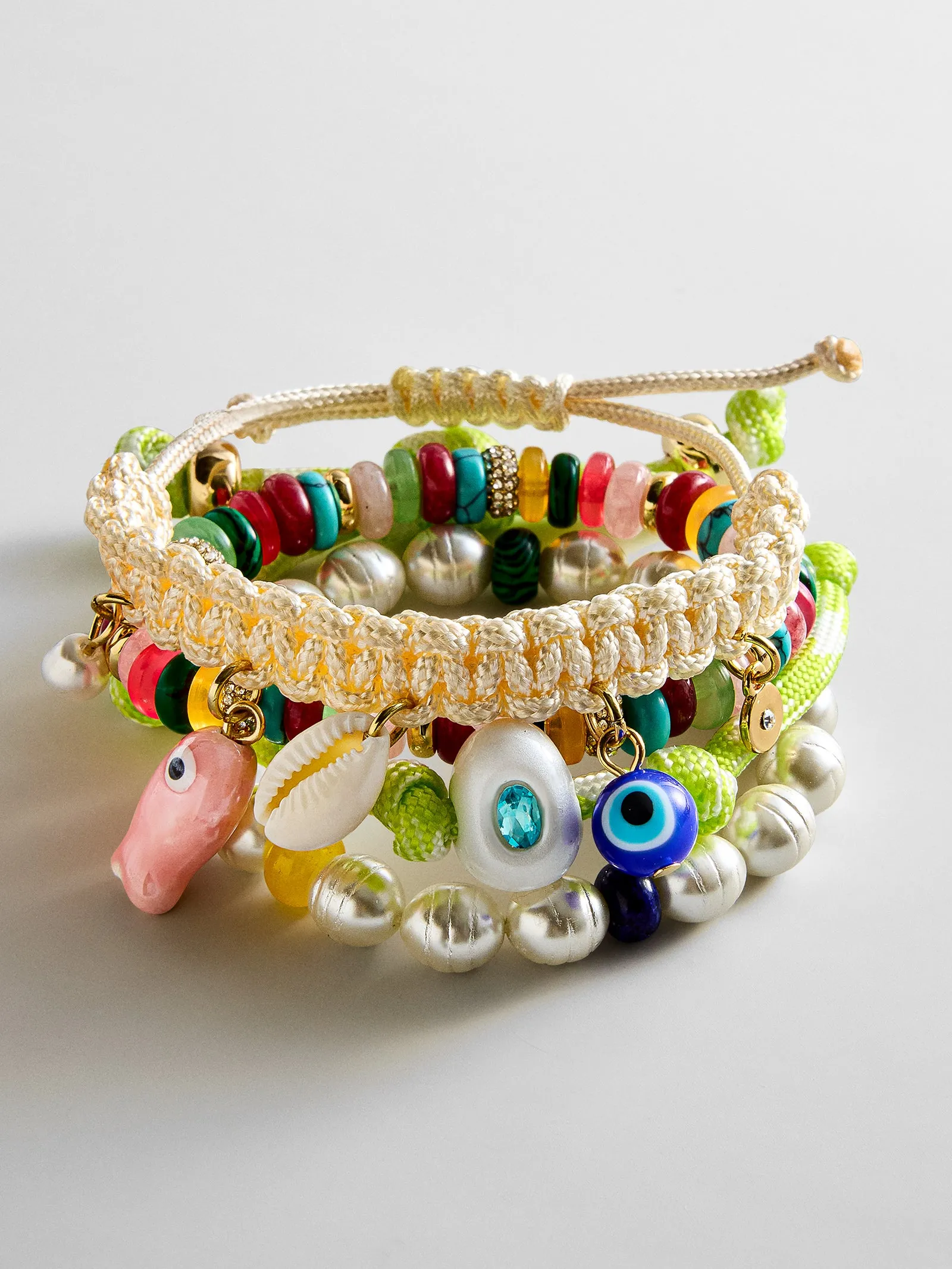 Good Things Ahead Bracelet Set - Good Things Ahead Bracelet Set sold by BaubleBar product image thumbnail 3