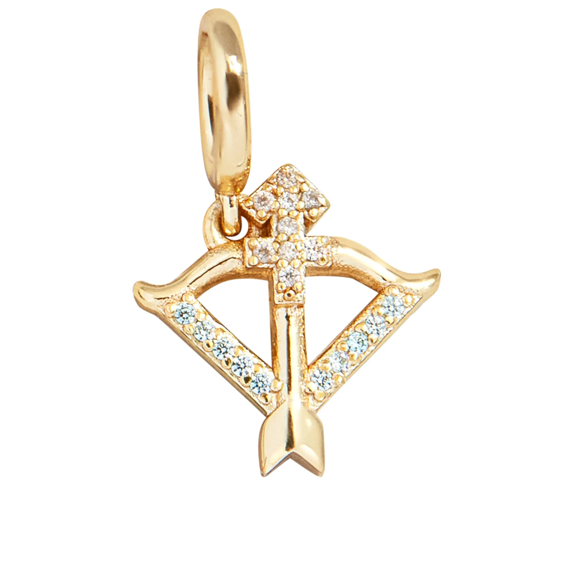 Pavé Zodiac Cluster Charm - Sagittarius sold by BaubleBar