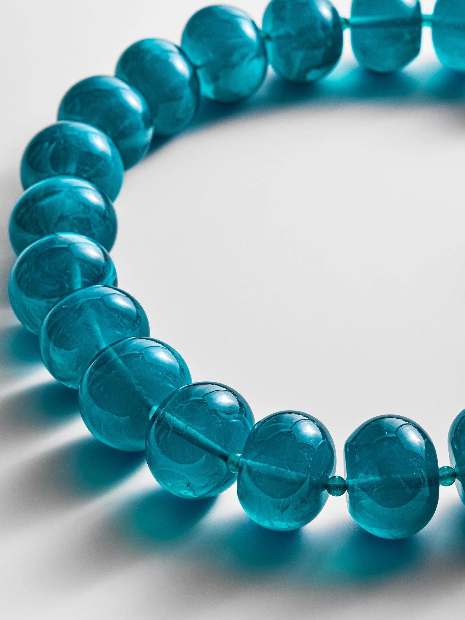 Joan Semi-Precious Necklace - Blue Chrysocolla sold by BaubleBar product image thumbnail 4