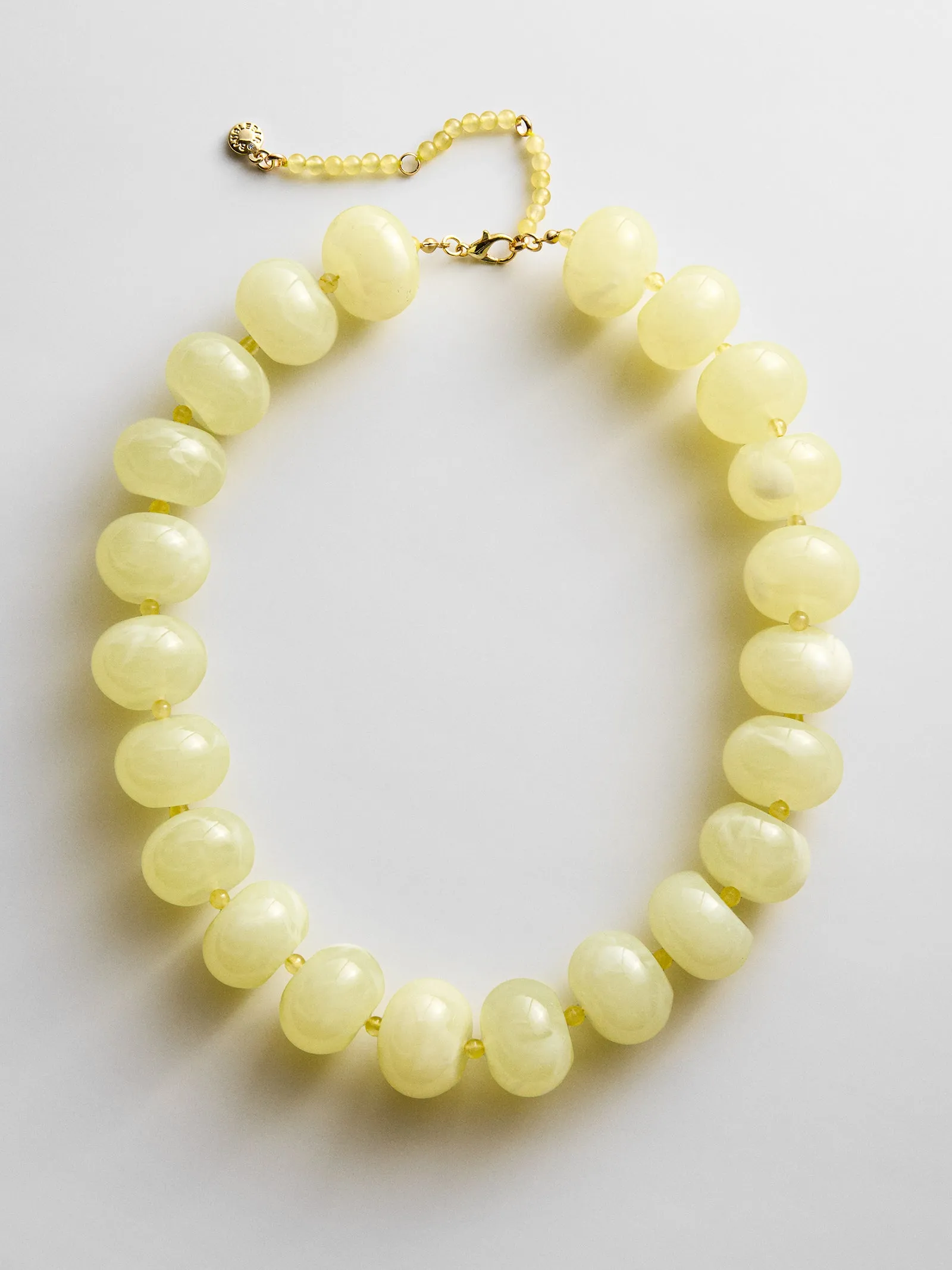 Joan Semi-Precious Necklace - Ivory Quartz sold by BaubleBar