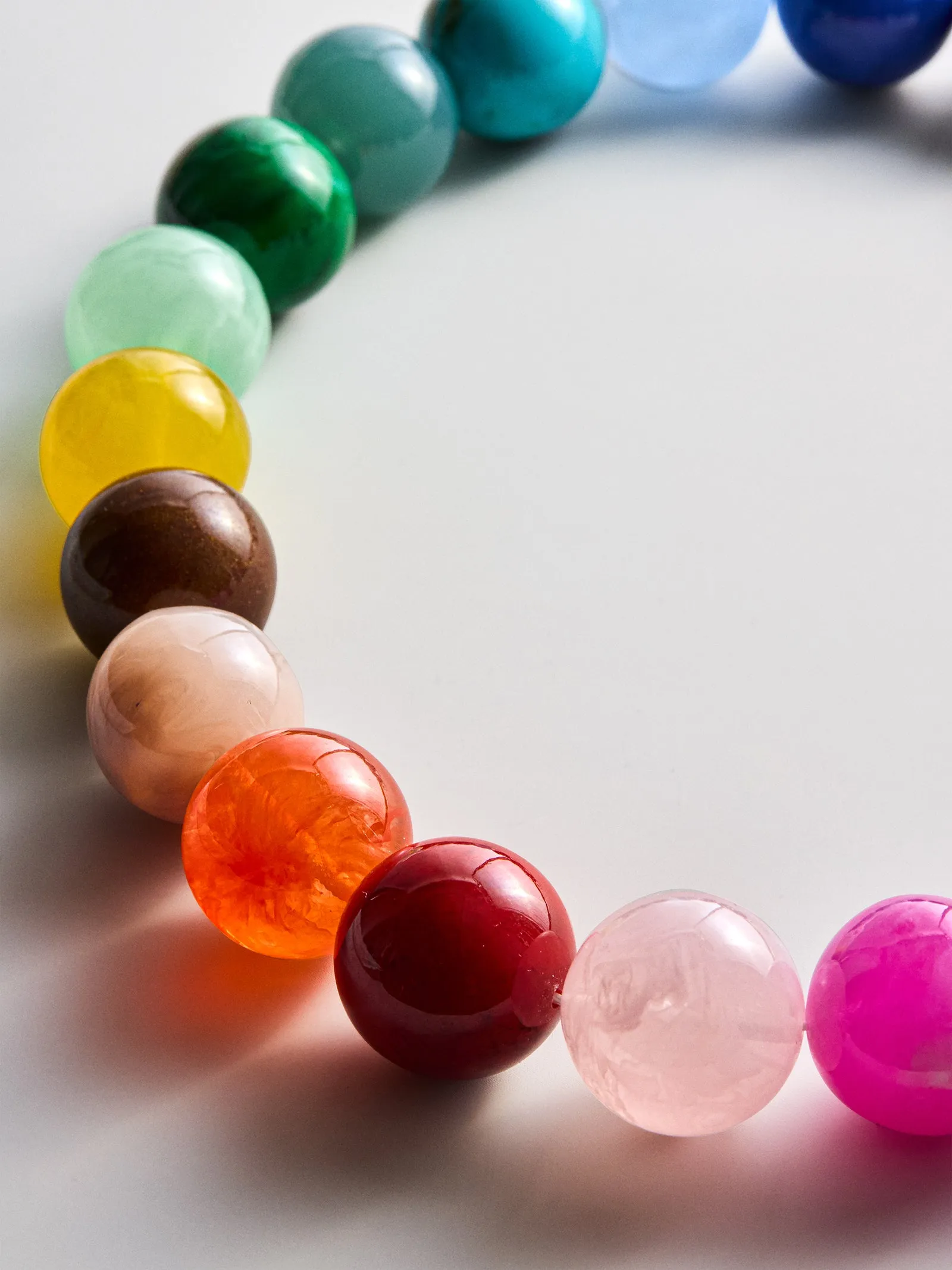 Jane Beaded Necklace - Rainbow sold by BaubleBar product image thumbnail 3