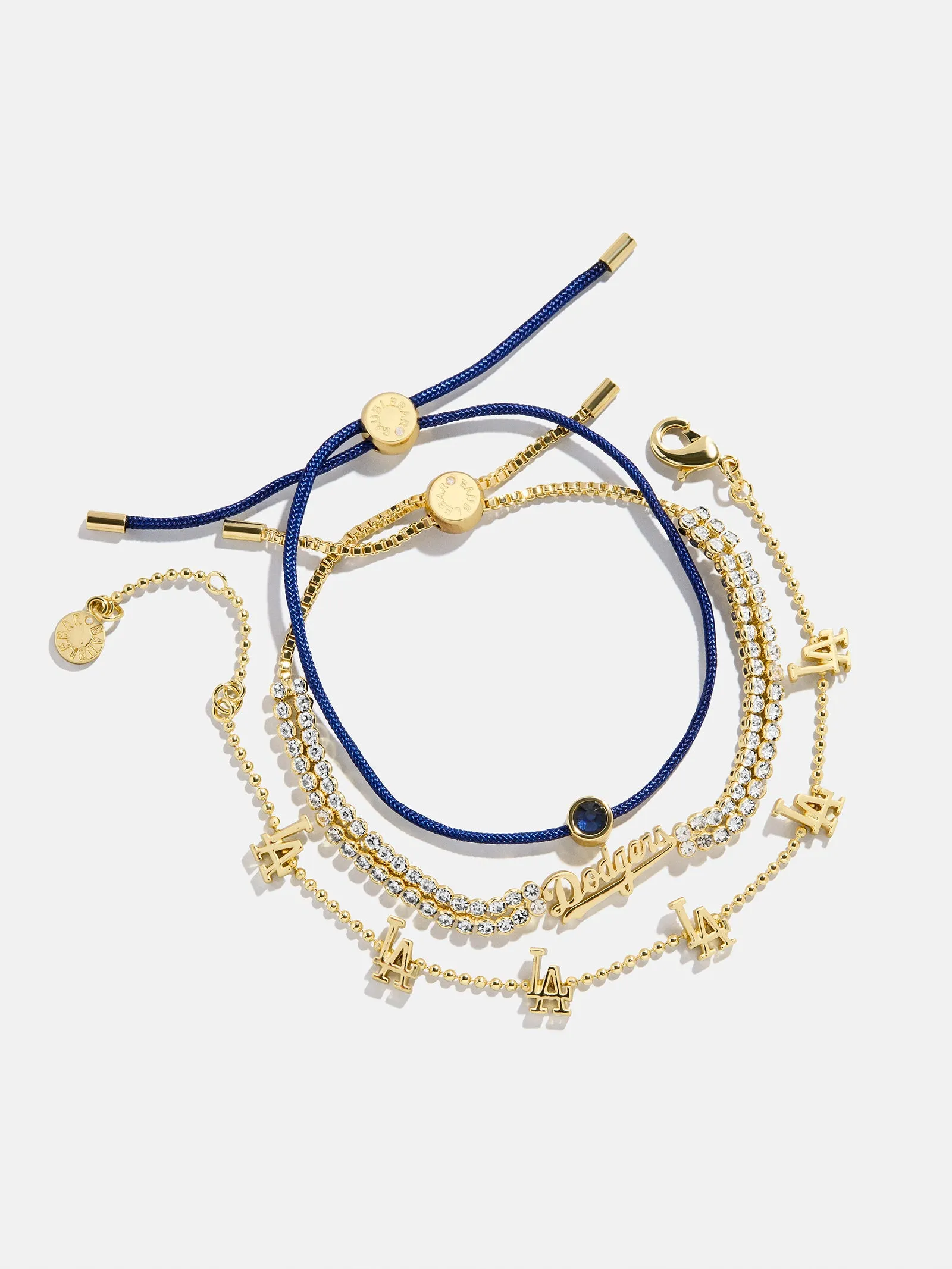 MLB Bracelet Set - Los Angeles Dodgers sold by BaubleBar product image thumbnail 3