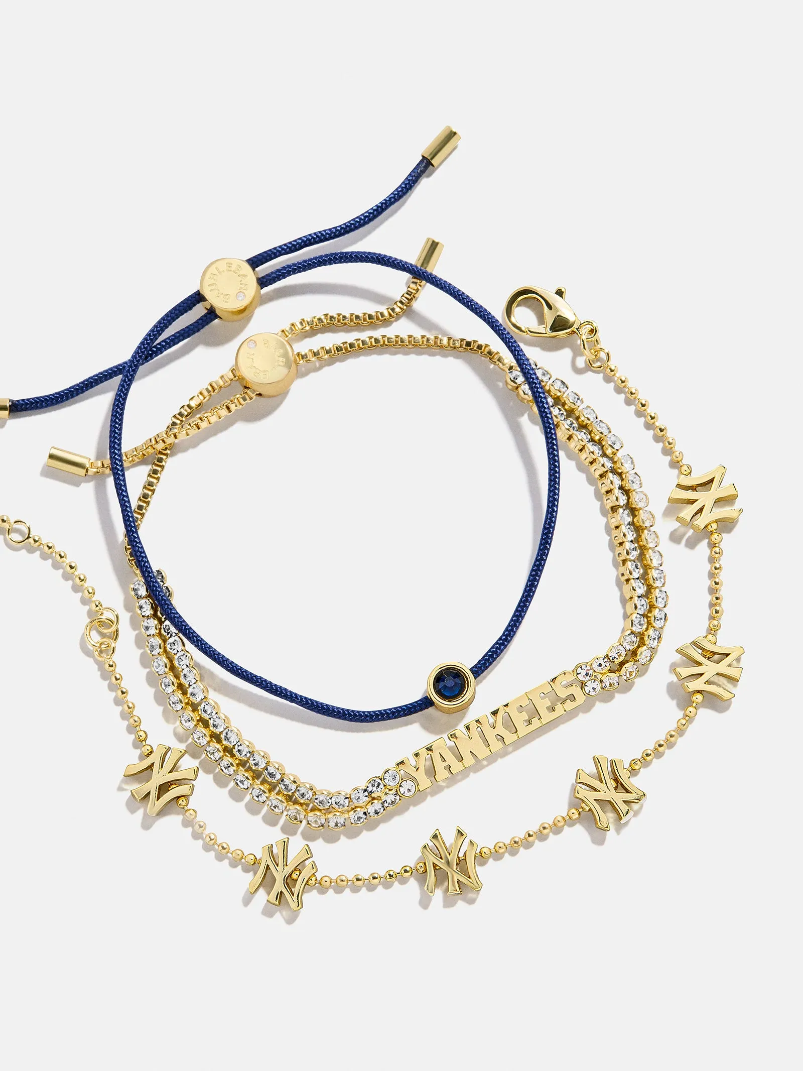 MLB Bracelet Set - New York Yankees sold by BaubleBar product image thumbnail 3