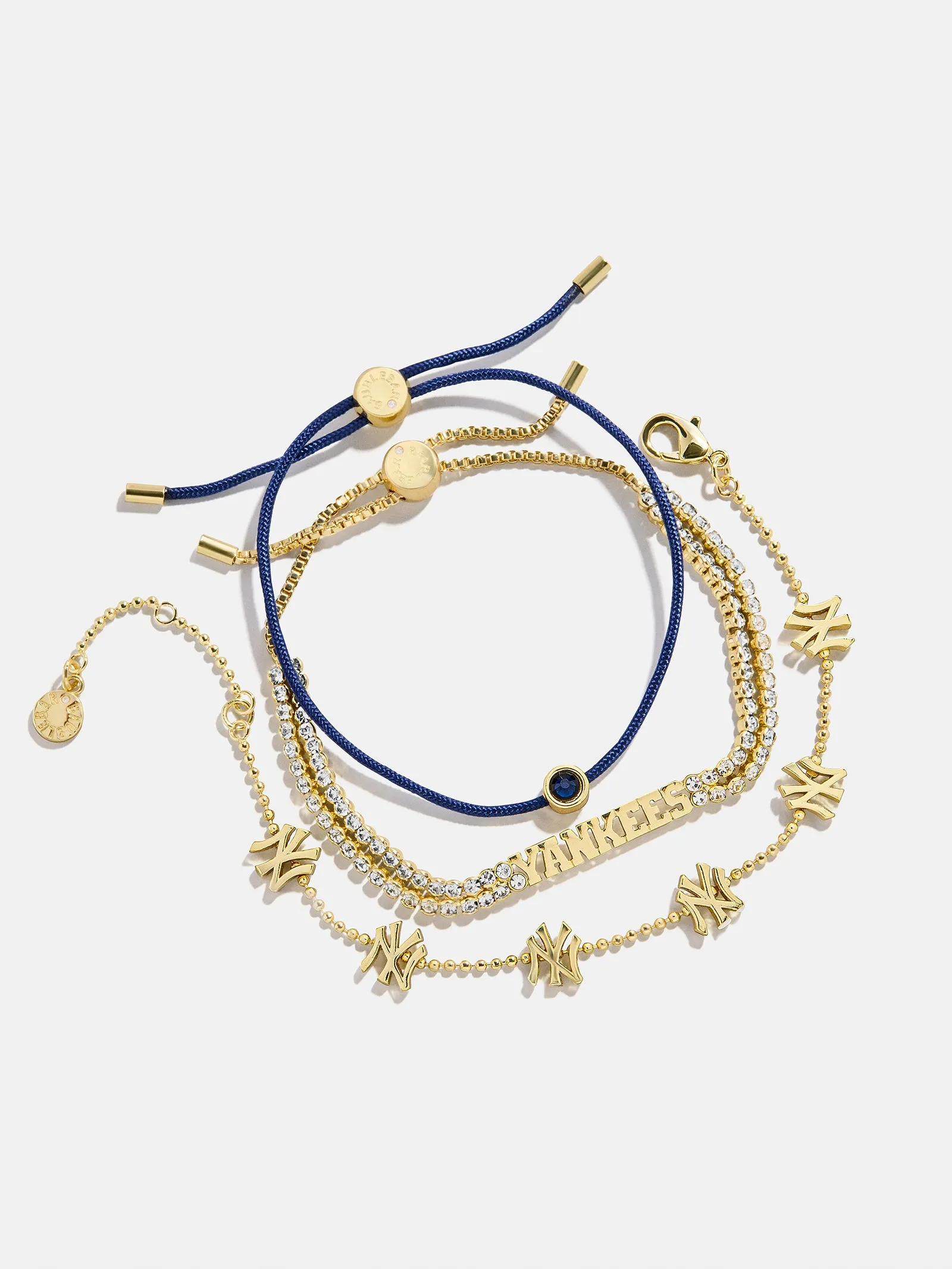 MLB Bracelet Set - New York Yankees sold by BaubleBar product image thumbnail 5