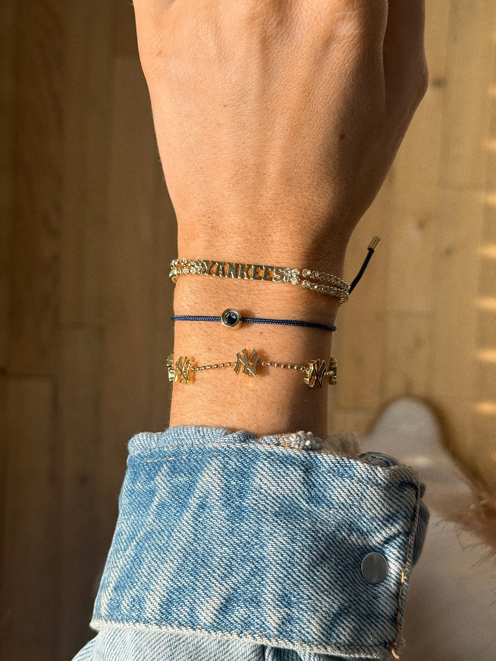 MLB Bracelet Set - New York Yankees sold by BaubleBar product image thumbnail 2