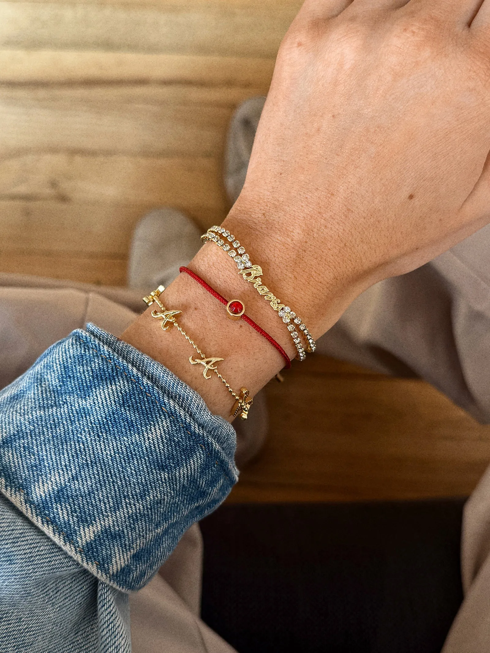 MLB Bracelet Set - Atlanta Braves sold by BaubleBar product image thumbnail 2