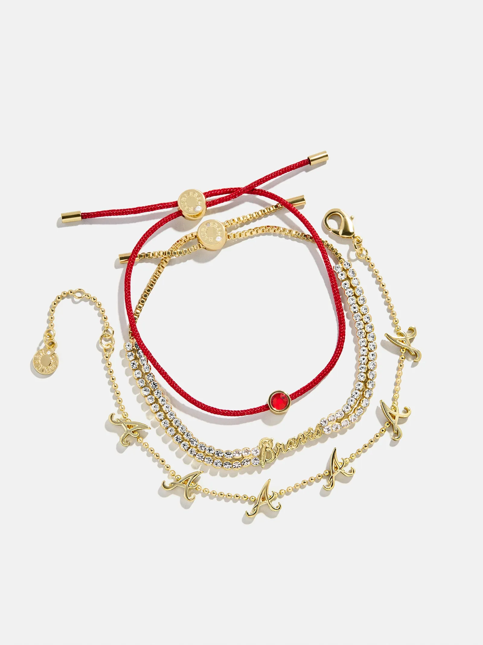 MLB Bracelet Set - Atlanta Braves sold by BaubleBar product image thumbnail 3