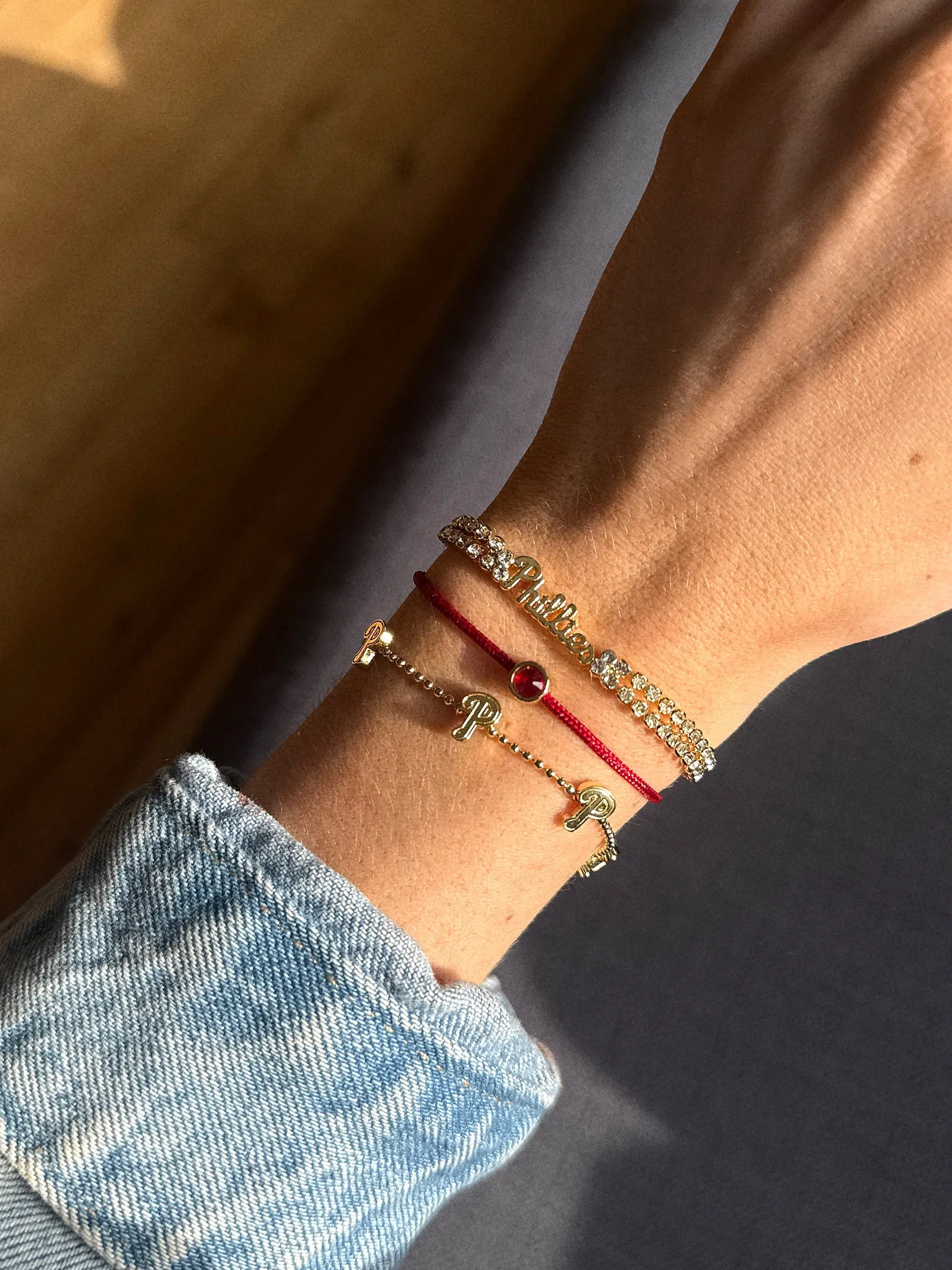 MLB Bracelet Set - Philadelphia Phillies sold by BaubleBar product image thumbnail 2