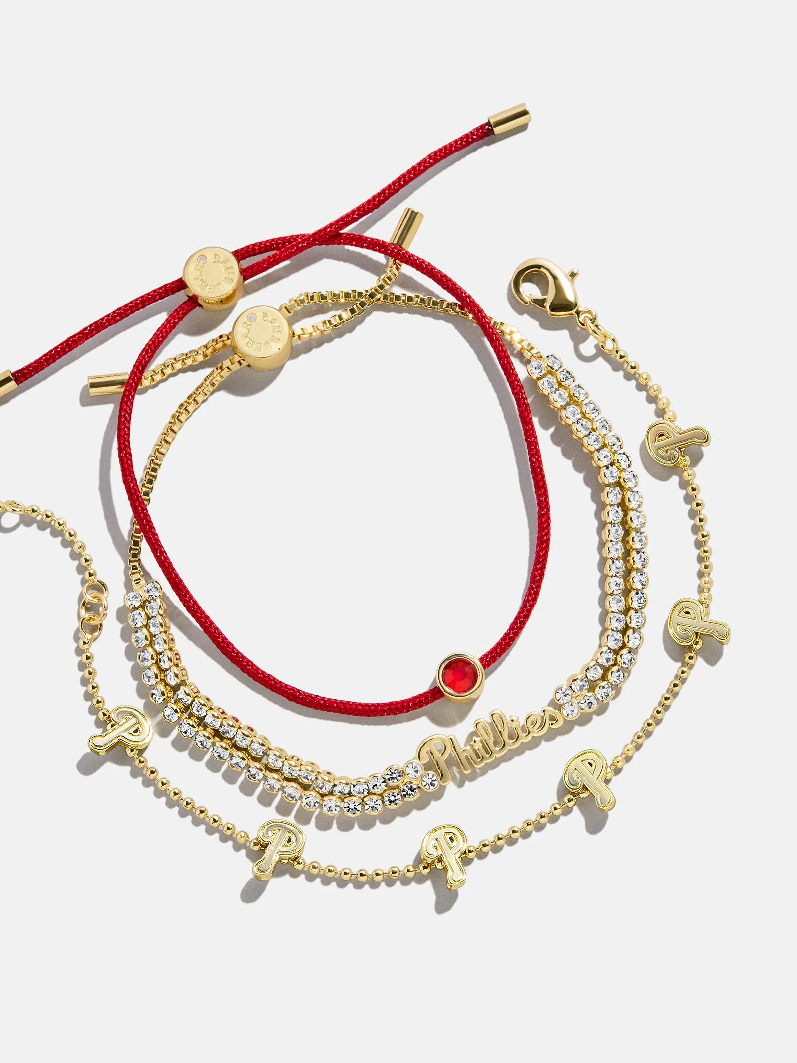 MLB Bracelet Set - Philadelphia Phillies sold by BaubleBar