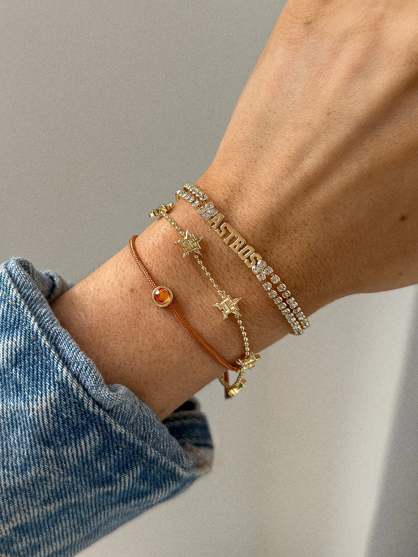 MLB Bracelet Set - Houston Astros sold by BaubleBar product image thumbnail 2