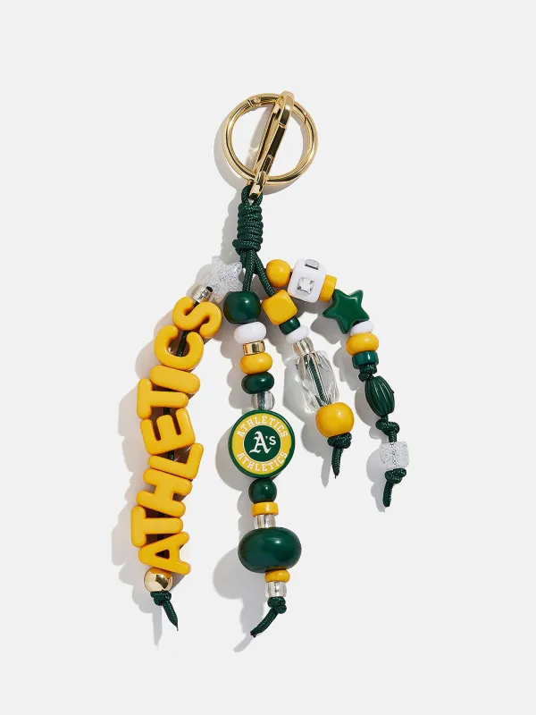 MLB Beaded Bag Charm - Athletics sold by BaubleBar