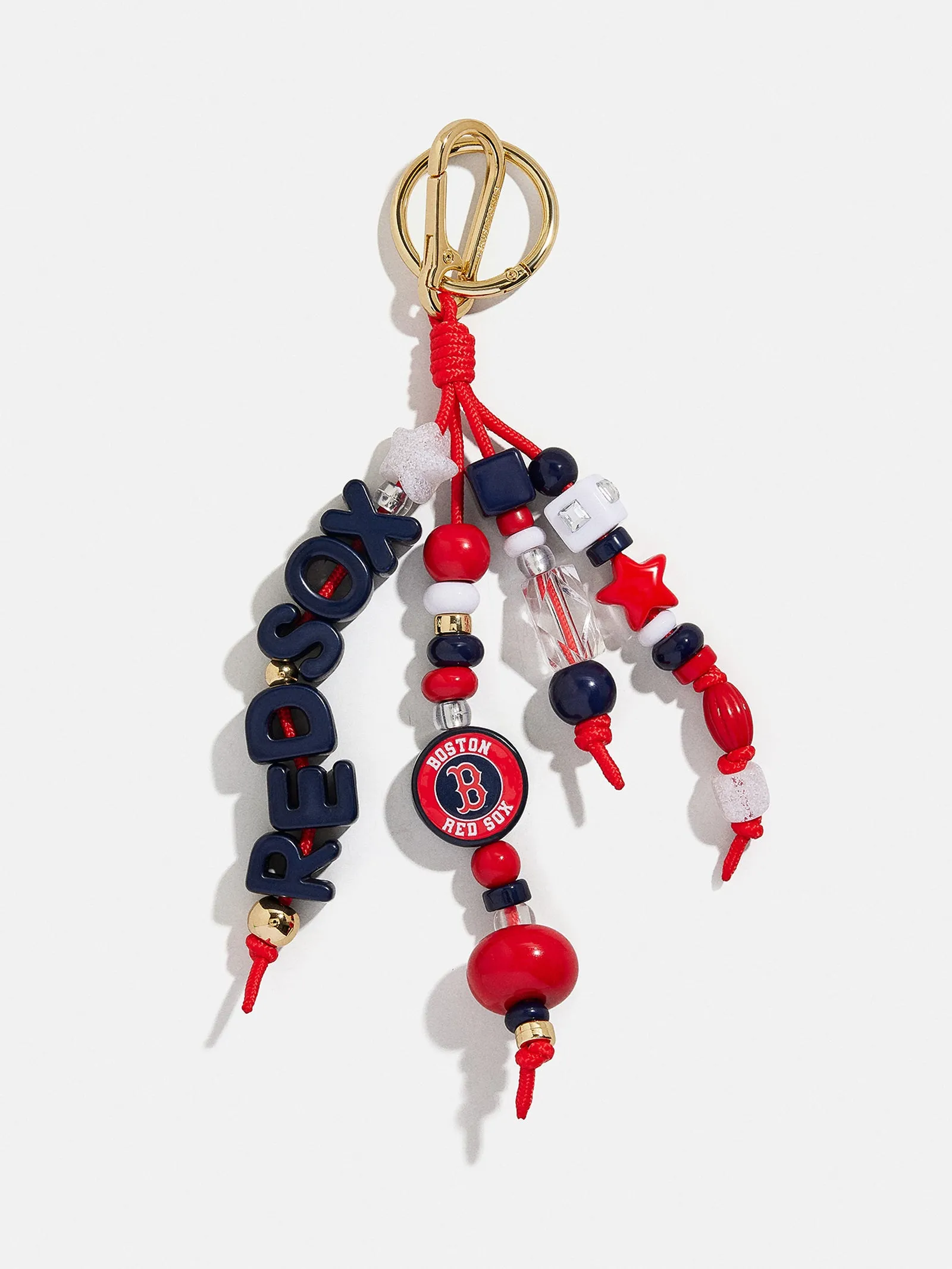 MLB Beaded Bag Charm - Boston Red Sox sold by BaubleBar