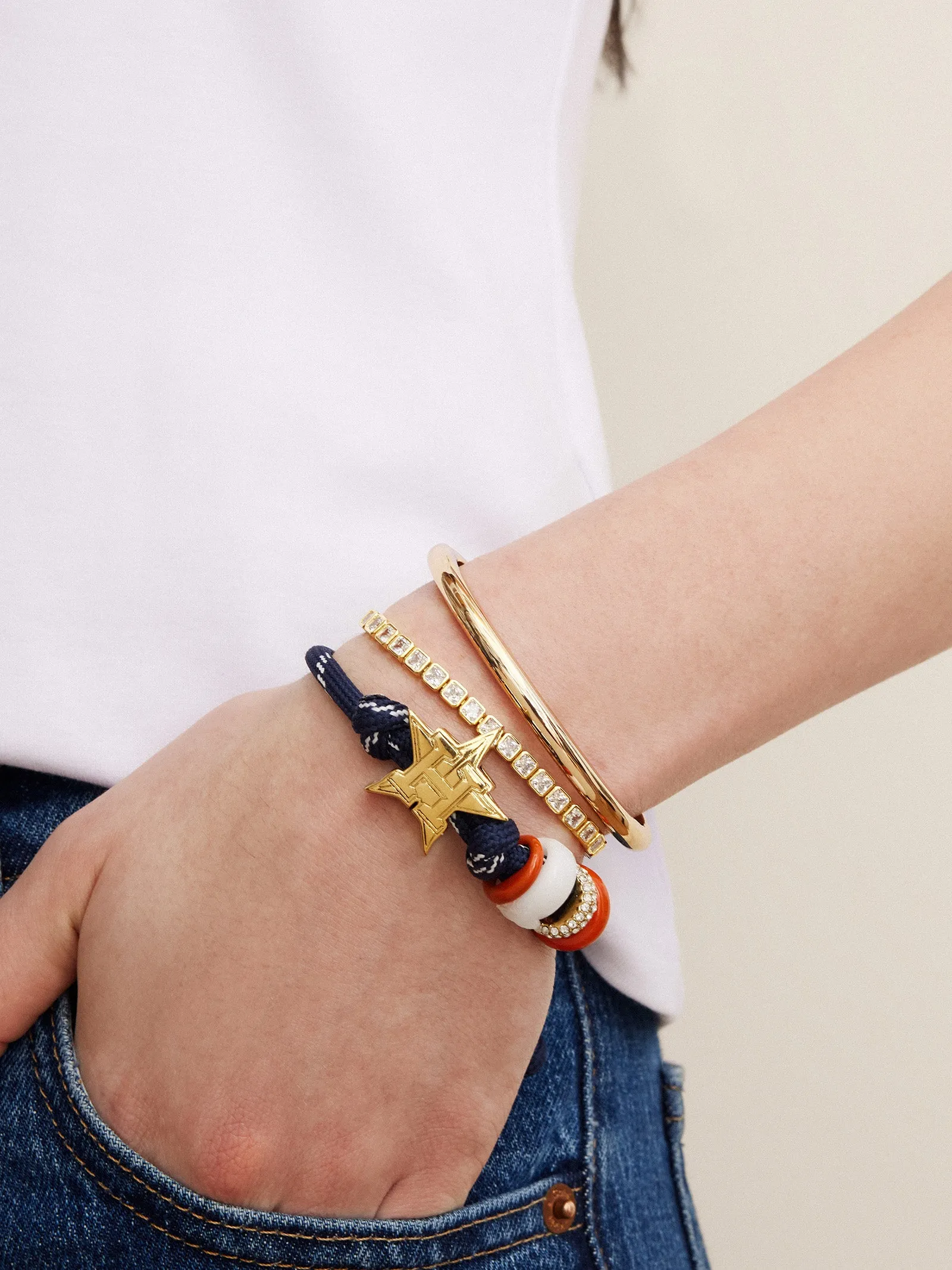 MLB Knotty Bracelet - Houston Astros sold by BaubleBar product image thumbnail 2